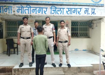 _*थाना मोतीनगर पुलिस द्वारा अवैध पिस्टल के साथ आरोपी को किया गया गिरफ्तार*_