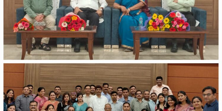 सेवानिवृत संचालक महानिदेशक लोक अभियोजन का हुआ भव्य विदाई समारोह, अभियोजन परिवार भोपाल द्वारा पुलिस आफिसर्स मेस मेआयोजित किया गया समारोह