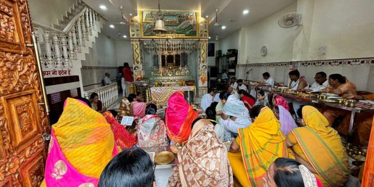 पर्युषण महापर्व का दस दिवसीय आयोजन, तृतीय दिवस उत्तम् आर्जव धर्म धार्मिक प्रभावना के साथ मनाया गया