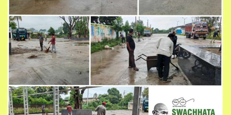 नगर पालिका परिषद इटारसी द्वारा चलाया गया स्वच्छता अभियान
