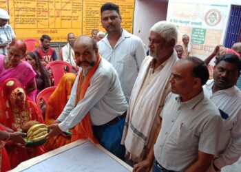 ग्राम चौपाल का शहरोई में आयोजन किया गया-