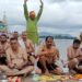 सेठानी घाट पर श्राद्ध एकादशी के अवसर पर पिंडदान तर्पण किया,समाजसेवी निरंतर 24 वर्षों से नर्मदा घाट पर भटकती आत्माओं का कर रहे पिंडदान तर्पण