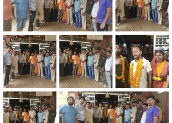 *कुएं में कूदकर जान बचाने वाले युवाओं का तामिया थाना प्रभारी ने किया सम्मान*