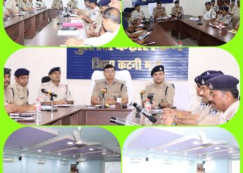 अपराधों की समीक्षा करने कटनी पहुंचे डीआईजी टी के विद्यार्थी, पुलिस अधिकारियों, थाना व प्रभारियों को दिए अपराधों की रोकथाम के निर्देश