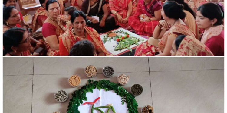 क्षेत्रीय पौष्टिक पूरक पोषण आहार की दी जानकारी राष्ट्रीय पोषण अभियान के तहत कार्यक्रम आयोजित