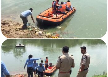 बंगाल घाट पर दो बच्चे डूबने की खबर