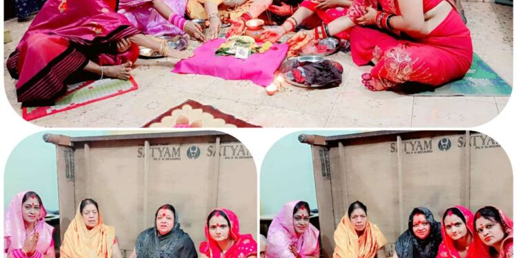 संतान सप्तमी के दिन बच्चों की भलाई और लंबी उम्र की कामना के लिए महिलाओं ने रखा व्रत —* * हिंदू धर्म में बहुत शुभ माना जाता है संतान सप्तमी का व्रत———-