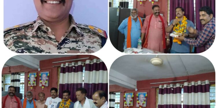 थाना प्रभारी नरयावली को जनप्रतिनिधियों ने दी बधाई