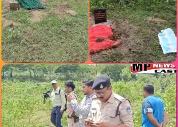 भोपाल – कोलार ग्रीन हिल्स के सामने बच्चों की कब्रें मिलने से सनसनी, नगर निगम अमला मौके पर पहुंचा, कोलार थाना पुलिस जांच में जुटी। VIDEO