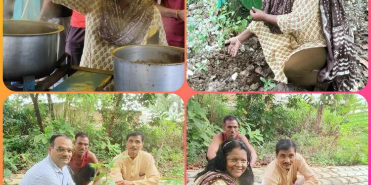 प्रधानमंत्री नरेंद्र मोदी जी के जन्मदिन के अवसर पर भाजपा नेत्री सीमा कैथवास ने चाय दुकान पर चाय बनाकर स्वच्छता का दिया संदेश,पौधारोपण भी किया