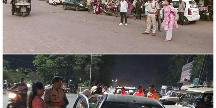 वाहनों पर जांच अभियान के दौरान बिना स्टापेज रुकने वाली यात्री बसों पर आरटीओ तथा यातायात की संयुक्त कार्यवाही से मचा हड़कंप,42 वाहनों पर 70500 हजार का किया चालान