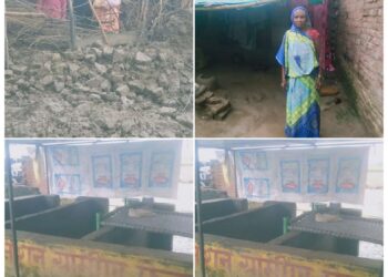 कन्नौज मडपुरा ग्राम पंचायत की खुली पोल गोबर गड्ढे में रहने को मजबूर नहीं है छप्पर तक