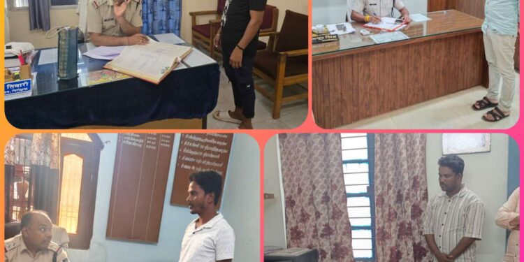 पिछले 10 वर्षों से अभी तक महिला संबंधी अपराधों के अपराधियों को थाने बुलाकर की गई पूंछतांछ एवं दी गई सख्त समझाइश