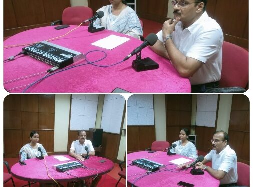 *स्वच्छता में शहर को सिरमौर बनाने महापौर जगत बहादुर सिंह ‘‘अन्नू’’ और निगम आयुक्त प्रीति यादव समर्पित और संकल्पित* *स्वच्छ शहर के लिए निगम आयुक्त प्रीति यादव ने आकाशवाणी से किया सार्थक जनसंवाद*