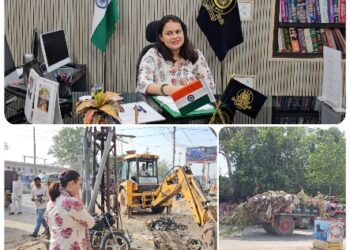 टीना डाबी ने आज ‘नवो बाड़मेर’ अभियान शुरू कर दिया है, इसके तहत पूरा बाड़मेर चमकाया जायेगा।