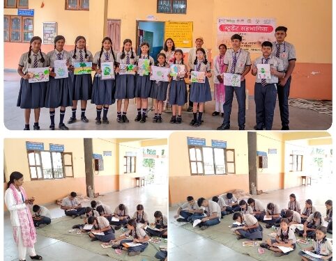 *स्वच्छता ही सेवा अभियान में आज* *स्वभाव स्वच्छता – संस्कार स्वच्छता का हुआ आयोजन* *स्कूली छात्र-छात्राओं ने चित्रकला के माध्यम से दिया नागरिकों स्वच्छता का संदेश* *शहर को नंबर 1 बनाने जनभागीदारी है जरूरी – निगमायुक्त प्रीति यादव*