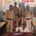 क्षेत्र में दहशतगर्दी फैला रहे बदमाश को धारदार हथियार के साथ रंगनाथनगर पुलिस ने दबोचा