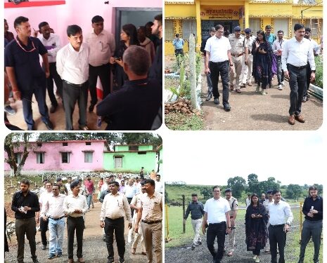 *माननीय राज्यपाल श्री मंगुभाई पटेल के जिले में आगमनसे पहले कलेक्टर श्री सिंह ने तैयारियों का लिया जायजा*