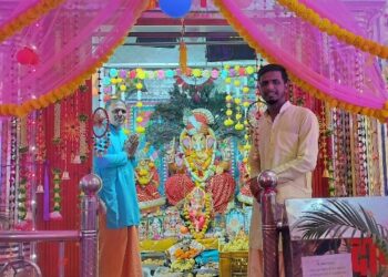 आवास कॉलोनी स्थित चिंतामन गणेश भक्तो की मनोकामना पूर्ण करते..!