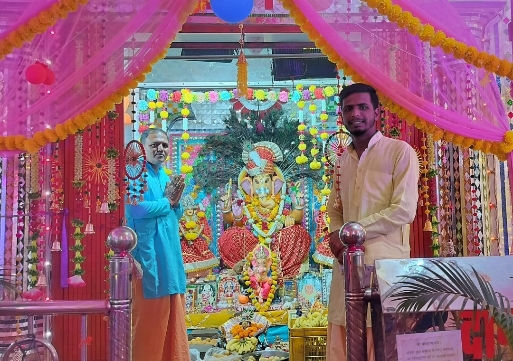 आवास कॉलोनी स्थित चिंतामन गणेश भक्तो की मनोकामना पूर्ण करते..!