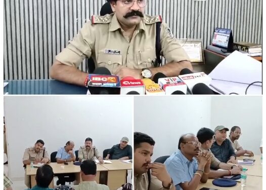 *आपसी भाईचारे एवं सौहाद्रपूर्ण वातावरण में मनाए जाएंगे त्यौहार* *गणेश उत्सव और मिलाद-उन-नबी के पर्वों के मद्देनजर कोतवाली थाने में शांति समिति की बैठक*