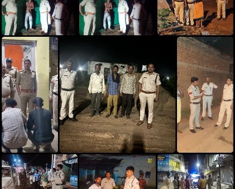*।। लंबे समय से फरार चल रहे 138 वारंटीयों को आज कांबिंग गस्त के दौरान कटनी पुलिस ने किया गिरफ्तार, साथ ही 50 गुण्डा बदमाश व 55 निगरानी बदमाशों को चेक कर दी गई हिदायत।।*