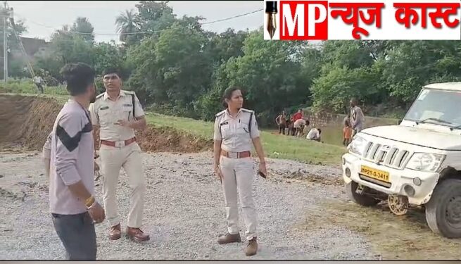 *माधवनगर थाना द्वारा पीर बाबा विसर्जन स्थल का लिया जायजा।*