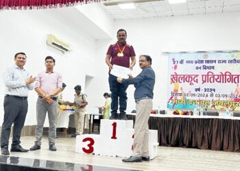 *बालसिंह ठाकुर को मिले 3 गोल्ड मैडल*