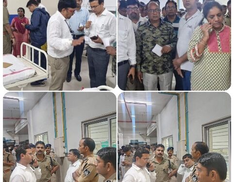 घायलों को देखने जिला अस्पताल पहुंचे वरिष्ठ प्रशासनिक अधिकारी  मृतकों के परिजनों 4-4 लाख और घायलों को 50 -50 हजार की आर्थिक सहायता दी जाएगी