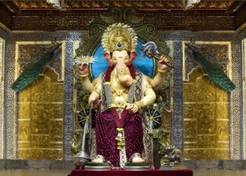 लालबाग के राजा गणेश उत्सव 2024 का उद्घाटन समारोह आयोजित किया
