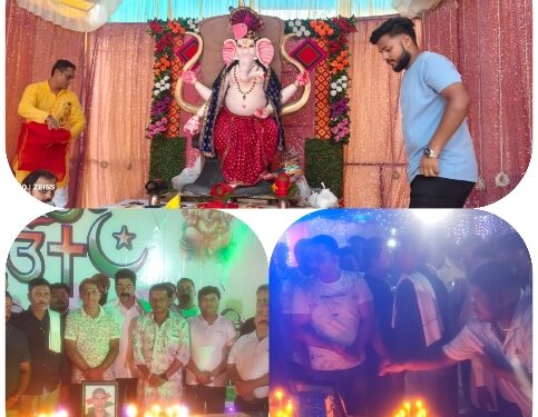 “*कैमोर में कौमी एकता की मिसाल: गणेश उत्सव के दौरान सब ने मिलकर दी अमर शहीद प्रदीप पटेल को श्रद्धांजलि”*