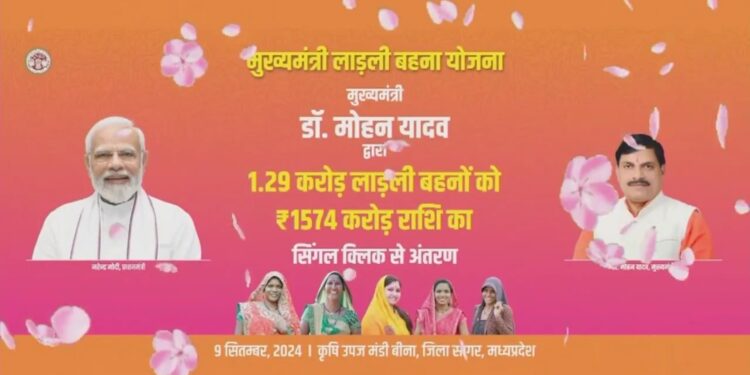 लाड़ली बहनों को ₹1574 करोड़ और 55 लाख सामाजिक सुरक्षा पेंशन लाभार्थियों को ₹332.43 करोड़ की राशि अंतरित की VIDEO
