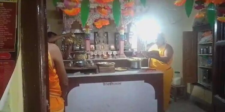 दशलक्षण की पावन पर्व पर मंदिरों में विविध आयोजन