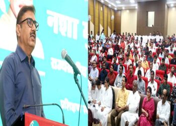 नशा-मुक्ति अभियान से जुड़ेंगे दस हजार वॉलंटियर्स नशा-मुक्ति अभियान मास्टर ट्रेनर का दो दिवसीय प्रशिक्षण प्रारंभ