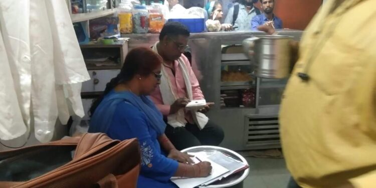 खाद्य सुरक्षा प्रशासन विभाग द्वारा कार्यवाही