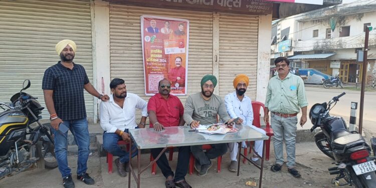 *डोंगरगढ भारतीय जनता पार्टी के द्वारा लगातार चलाया जा रहा है सदस्या अभियान*