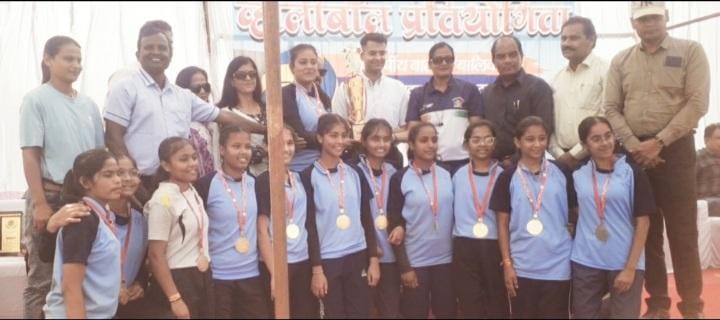 राज्य स्तरीय वॉली बॉल प्रतियोगिता में जीता गोल्ड मेडल..!