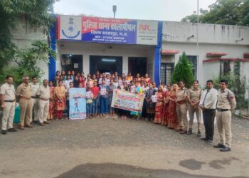 शक्ति अभिनन्दन आभियान/बेटी बचाओ बेटी पढ़ाओ के तहत पुलिस थाने का बालिकाओं को भ्रमण करवाया…?