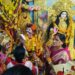 सांसद माया नारोलिया के आतिथ्य में दुर्गा पूजन समापन पर सिंदूर खेला का हुआ आयोजन