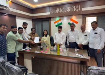सोयाबीन के भण्डारण पॉलिसी एवं कमी/आधिक्य पॉलिसी के संबंध में वेयरहाउस मालिकों संघ ने”एसडीएम अर्चना सिंह को सौंपा ज्ञापन…।