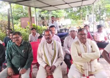 रहटगांव थाना में जनसंपर्क अभियान चलाने संबंधित हुई बैठक