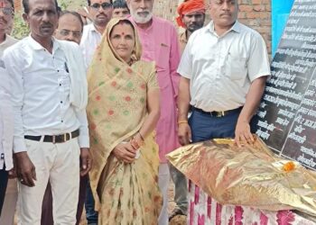 विधायक और जनपद अध्यक्ष ने किया विकास कार्यों का भूमिपूजन