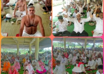 *सर्व – पितृ मोक्ष अमावस्या पर सैनिक , ऋषि , देव सहित पितरों का किया तर्पण:-*