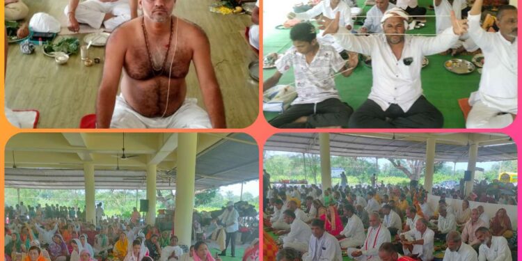 *सर्व – पितृ मोक्ष अमावस्या पर सैनिक , ऋषि , देव सहित पितरों का किया तर्पण:-*