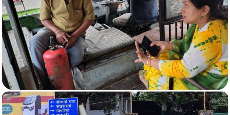 फर्राटा गति से दौड़ रही 7 बसों पर आरटीओ एवं यातायात ने की 11500 की चालानी कार्यवाही