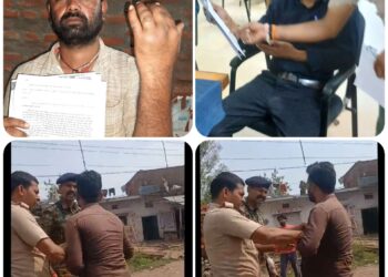 *वायरल VIDEO* *फिर पत्रकार से उलझ पड़े बृजपुर थाना प्रभारी, घटना का वीडियो बनाने पर अभद्रता कर मारपीट के आरोप*