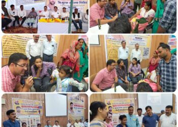 *मरीजो के चेहरों में लौटेगी मुस्कान* *कटे-फटे होठों को कि सर्जरी के लिए 78 मरीज चिन्हित* *छिन्दी के स्वास्थ्य शिविर में हुआ 359 मरीजों का उपचार* *15 मरीजों को किया रेफर*