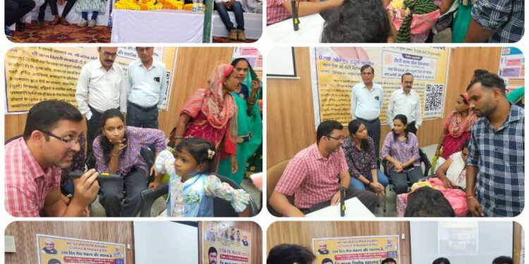 *मरीजो के चेहरों में लौटेगी मुस्कान* *कटे-फटे होठों को कि सर्जरी के लिए 78 मरीज चिन्हित* *छिन्दी के स्वास्थ्य शिविर में हुआ 359 मरीजों का उपचार* *15 मरीजों को किया रेफर*
