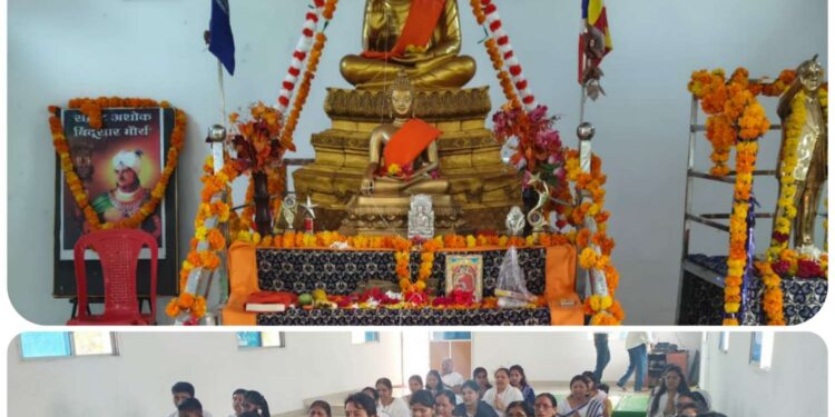 दि बुद्धिस्ट सोसाइटी ऑफ़ इटारसी एवं रमाबाई महिला मंडल के संयुक्त तत्वाधान में आज वर्षावास कार्यक्रम का हुआ समापन
