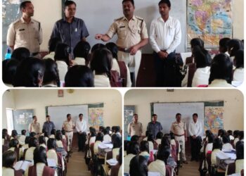 सीएम राईज स्कूल तथा एक्सीलेंस स्कूल बहोरीबदं में “राष्ट्र निर्माण में पुलिस की भूमिका” विषय पर कार्यक्रम ।